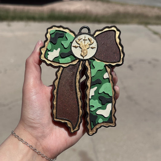 Camo Hunting Bow Freshie